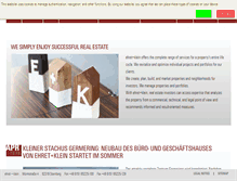 Tablet Screenshot of ehret-klein.de